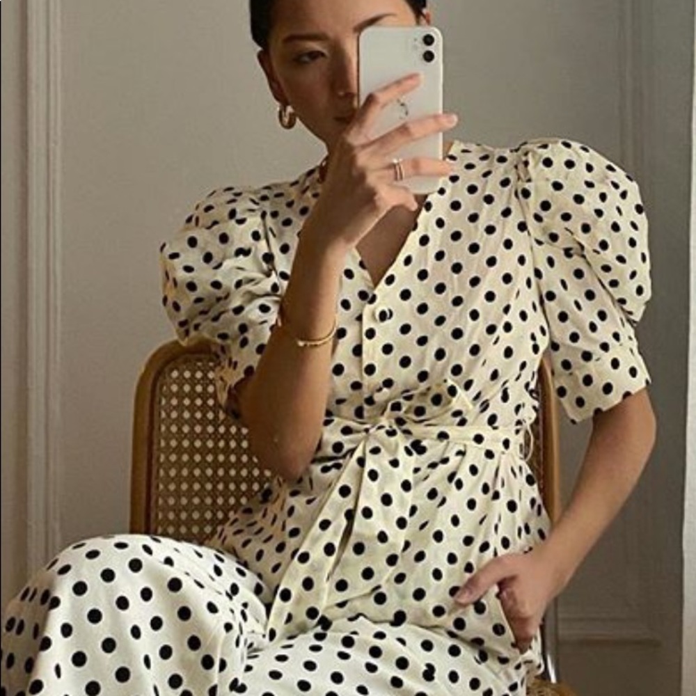 Who what wear polka dot top